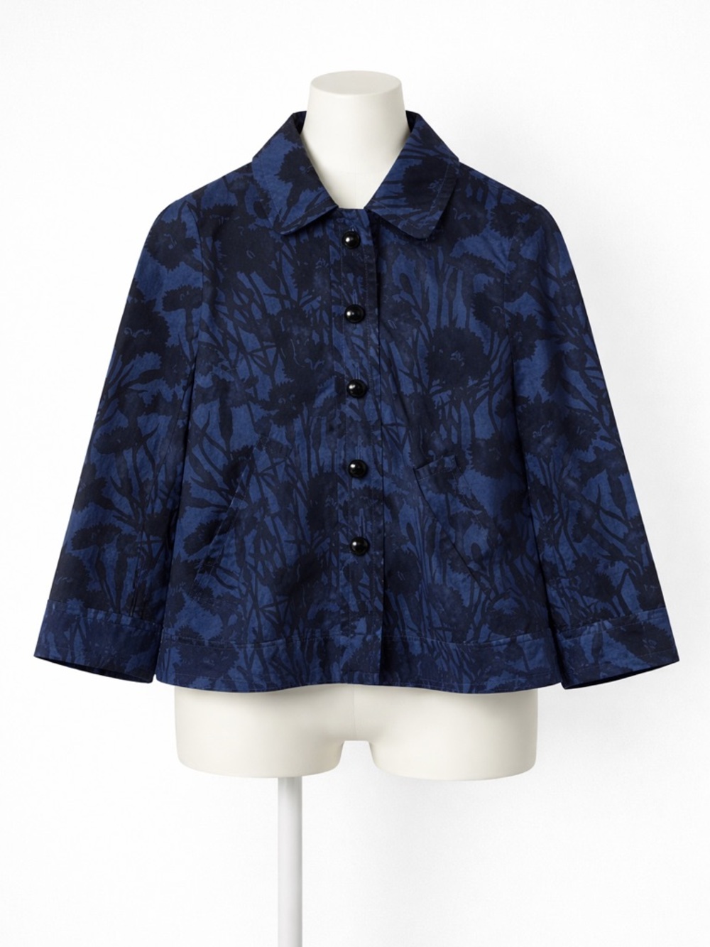 Marc Jacobs Blue Floral Jacket